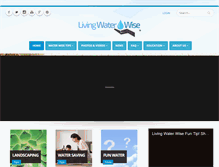 Tablet Screenshot of livingwaterwise.com
